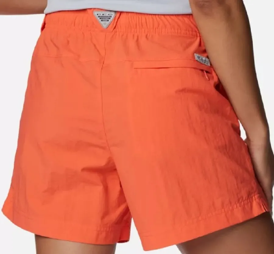 Columbia Women's Backcast Water Shorts Orange
