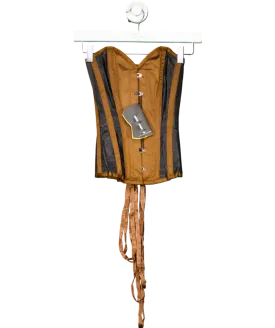 Corset Story Brown Overbust Corset UK XXS