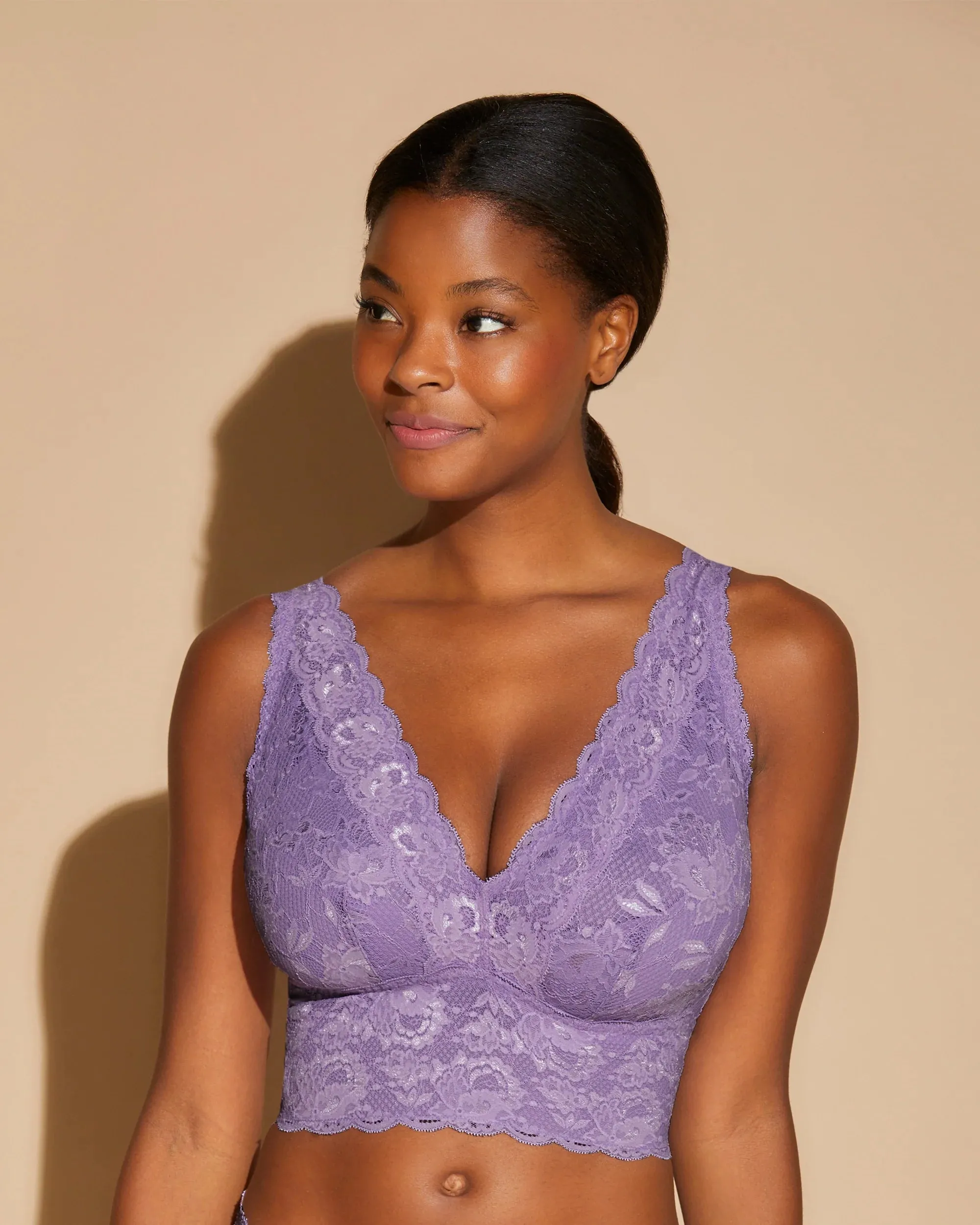 COSABELLA NEVER 1385 NSN CURVY PLUNGIE LONGLINE BRALETTE