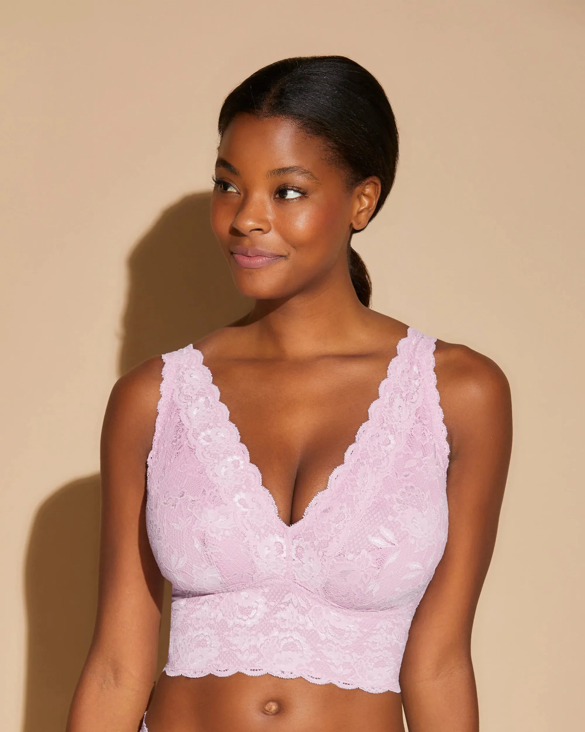 COSABELLA NEVER 1385 NSN CURVY PLUNGIE LONGLINE BRALETTE
