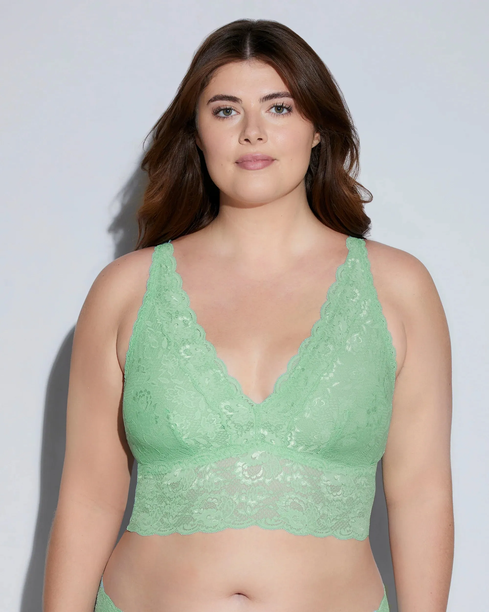 COSABELLA NEVER 1385 NSN CURVY PLUNGIE LONGLINE BRALETTE