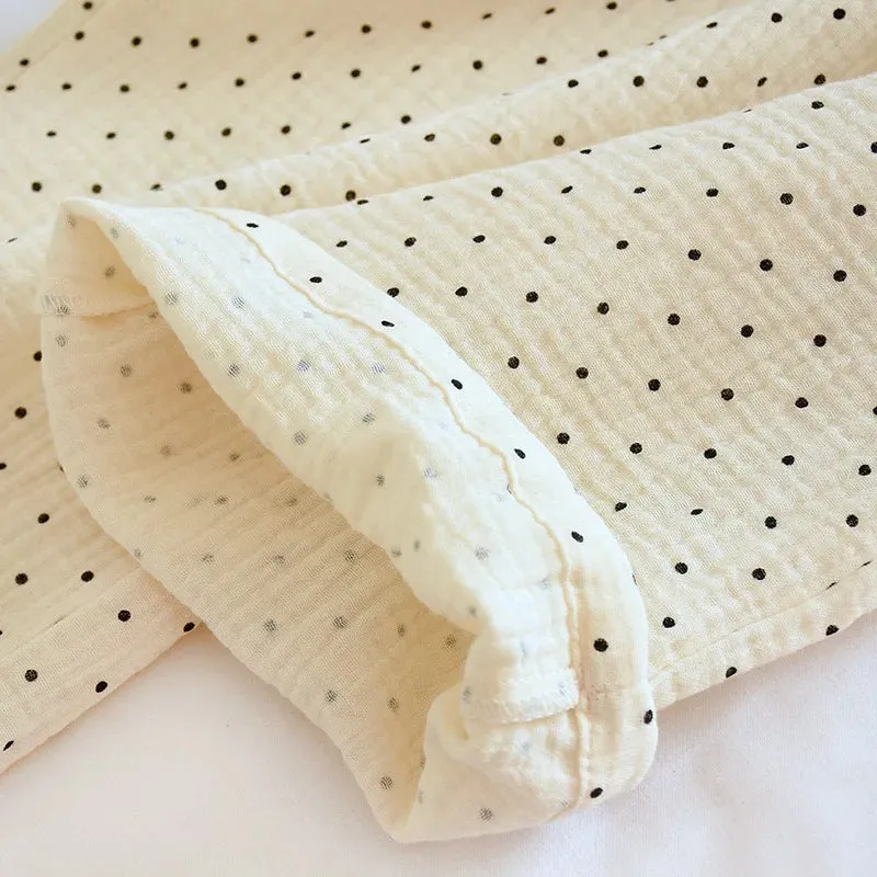 Cotton Hypoallergenic Pajama Pants with Heart Prints for Women