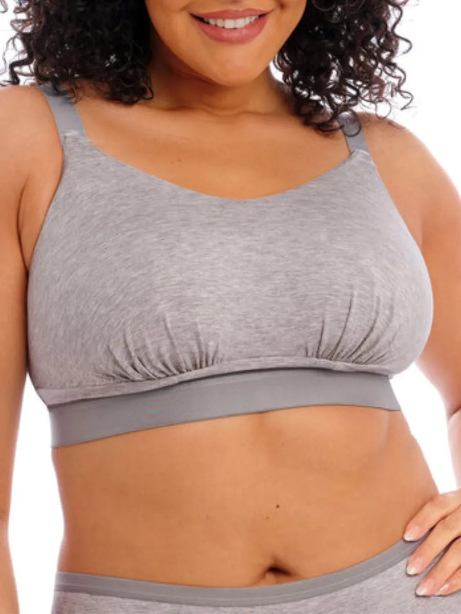 Downtime Non Wired Bralette - Grey Marl