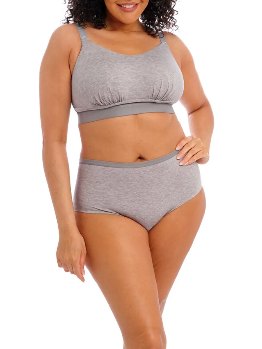 Downtime Non Wired Bralette - Grey Marl