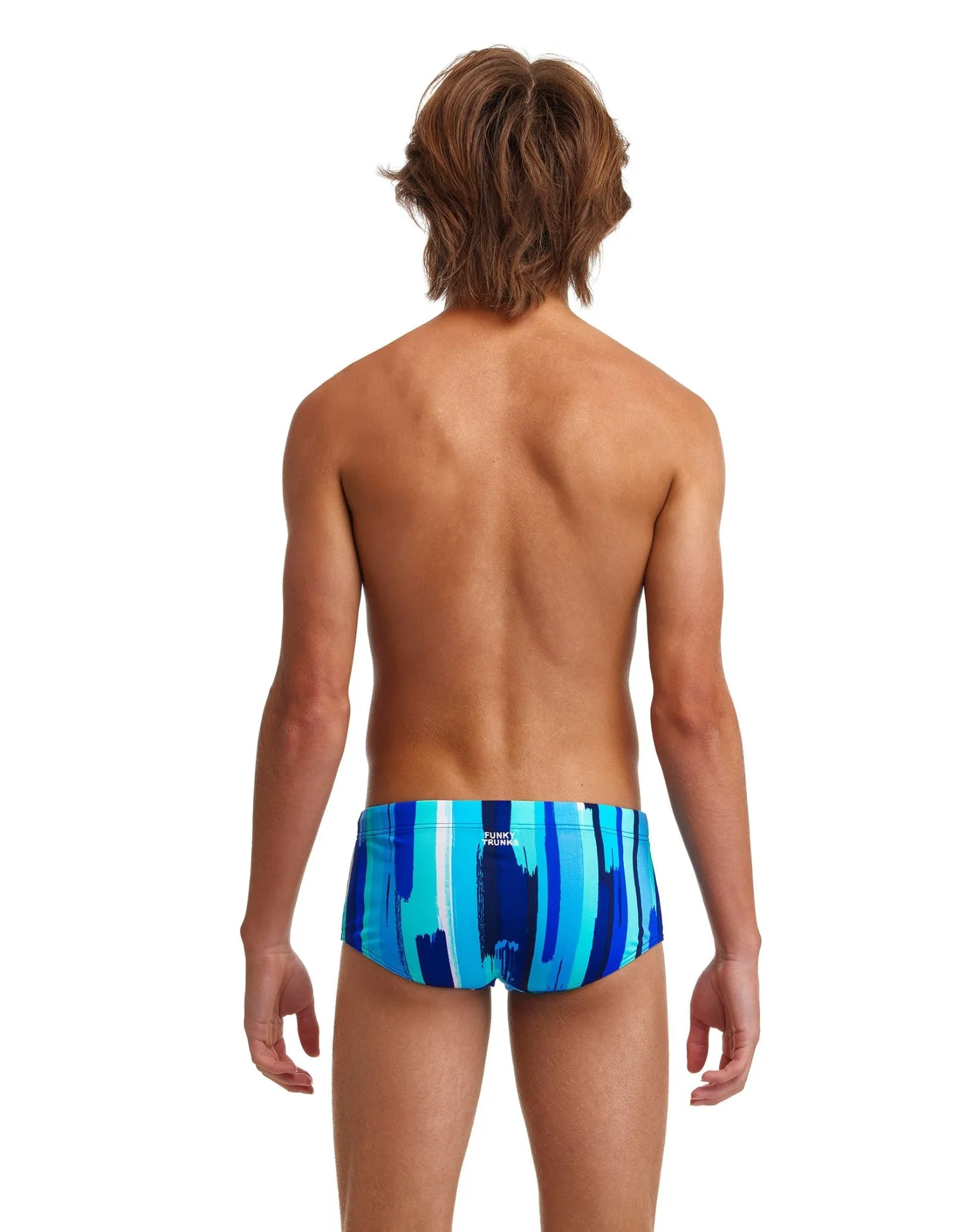 Funky Trunks Boys Roller Paint Swim Trunks