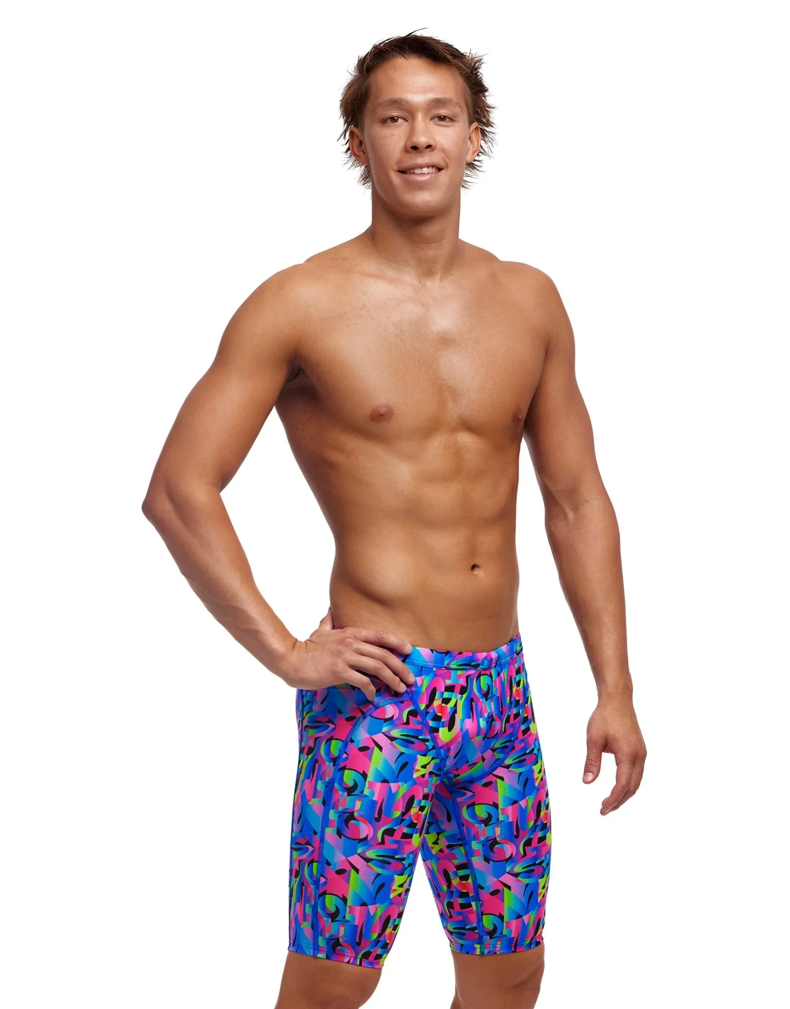 Funky Trunks Funk & Blues Swim Training Jammers - Multi