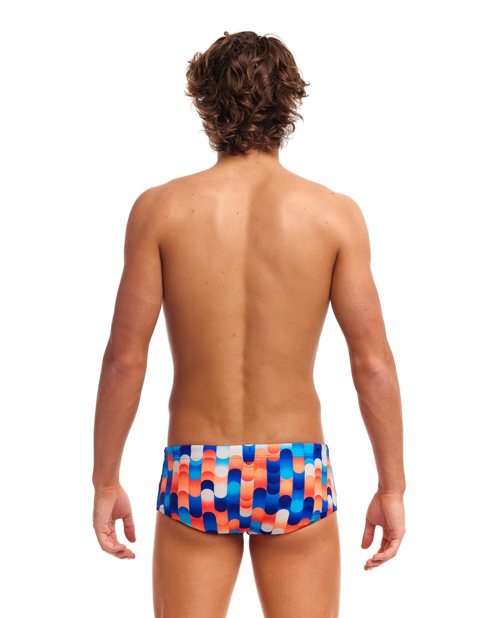 Funky Trunks Tail End Sidewinder Swim Trunks - Multi