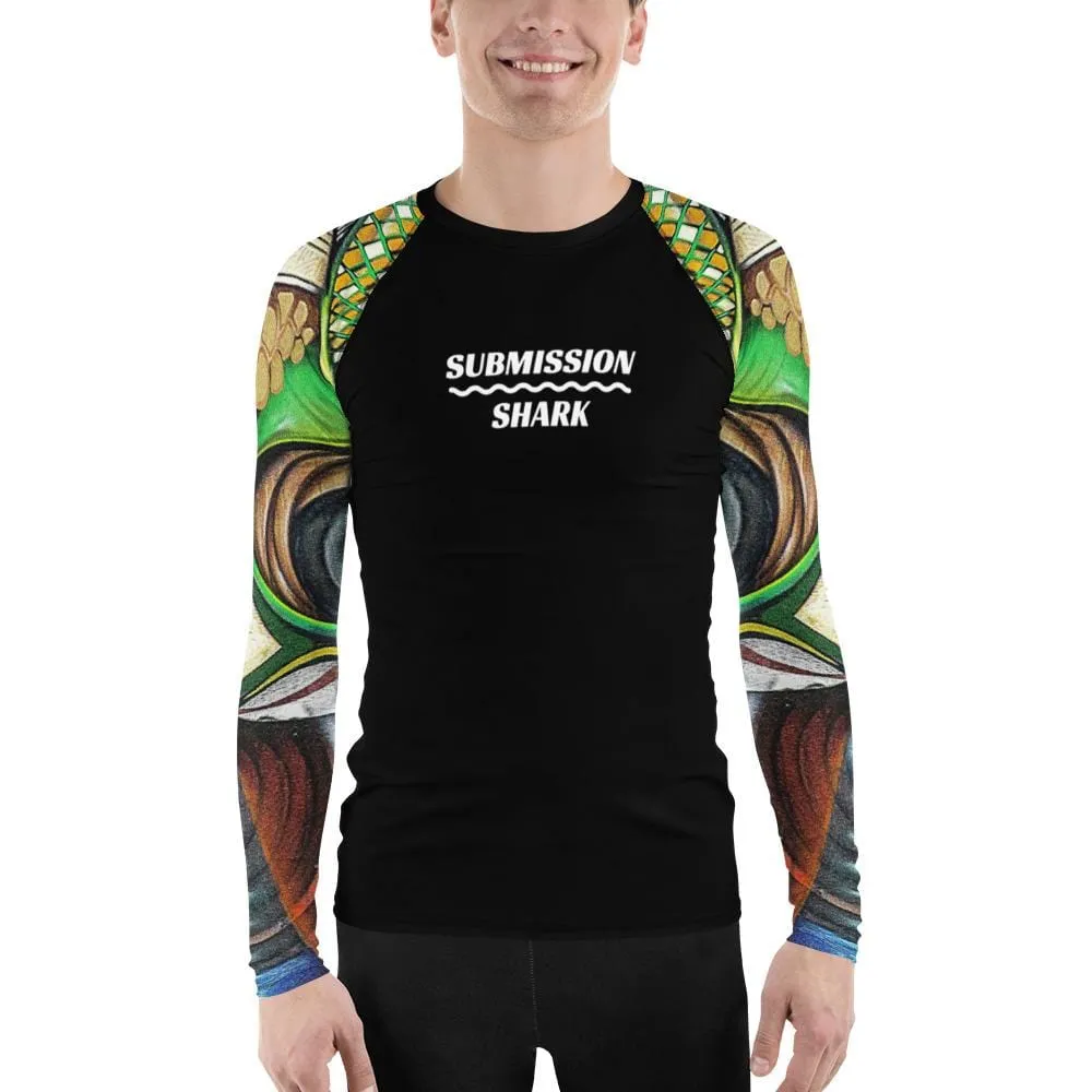 Hidden Eyes ~ Men's BJJ Rash Guard