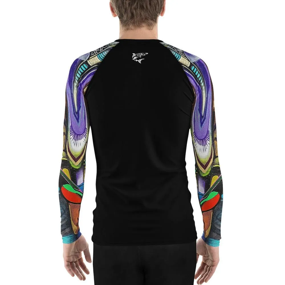 Hidden Eyes ~ Men's BJJ Rash Guard