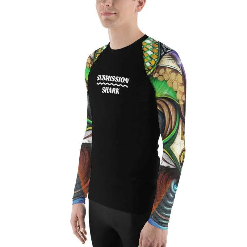 Hidden Eyes ~ Men's BJJ Rash Guard
