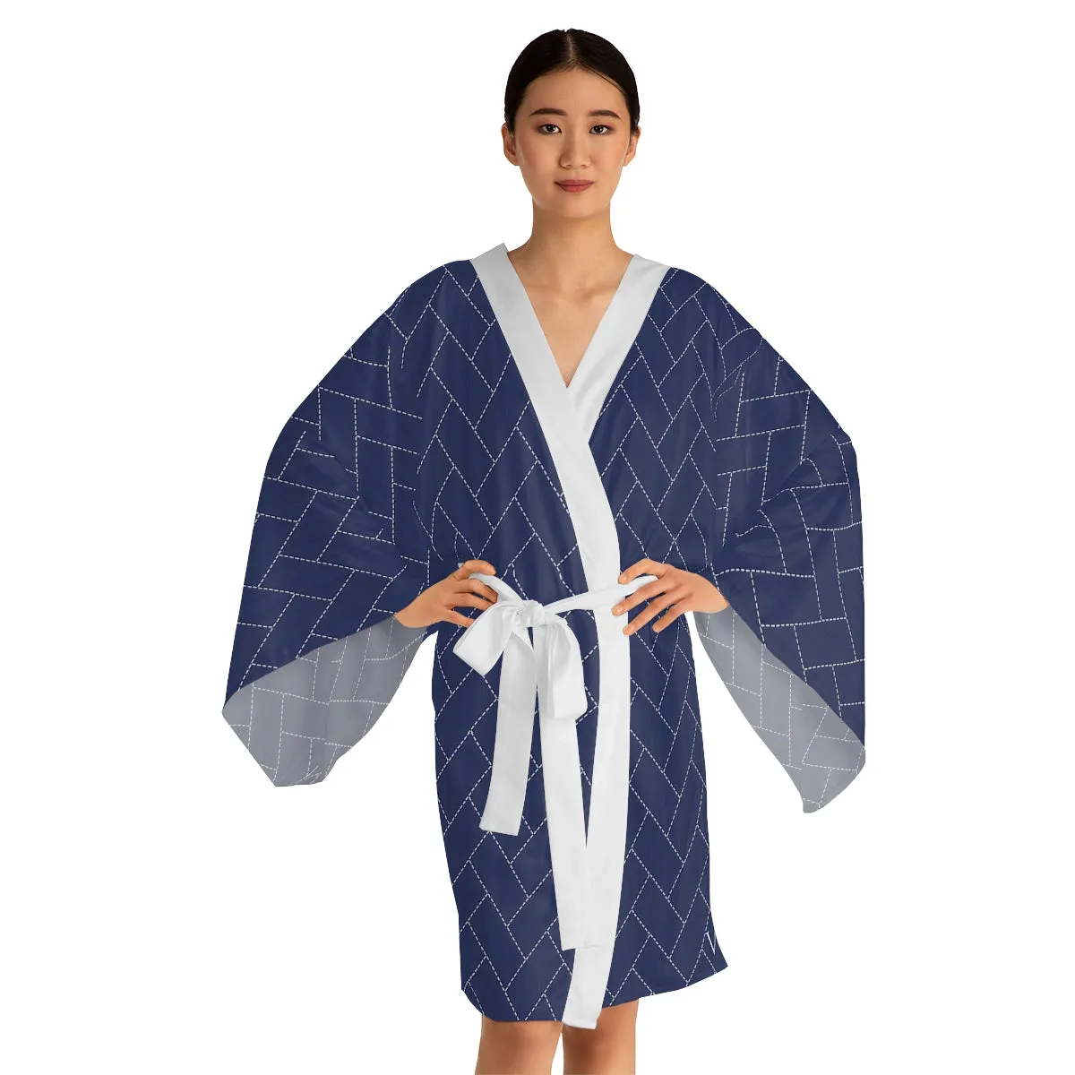 Higaki Long Sleeve Kimono Robe