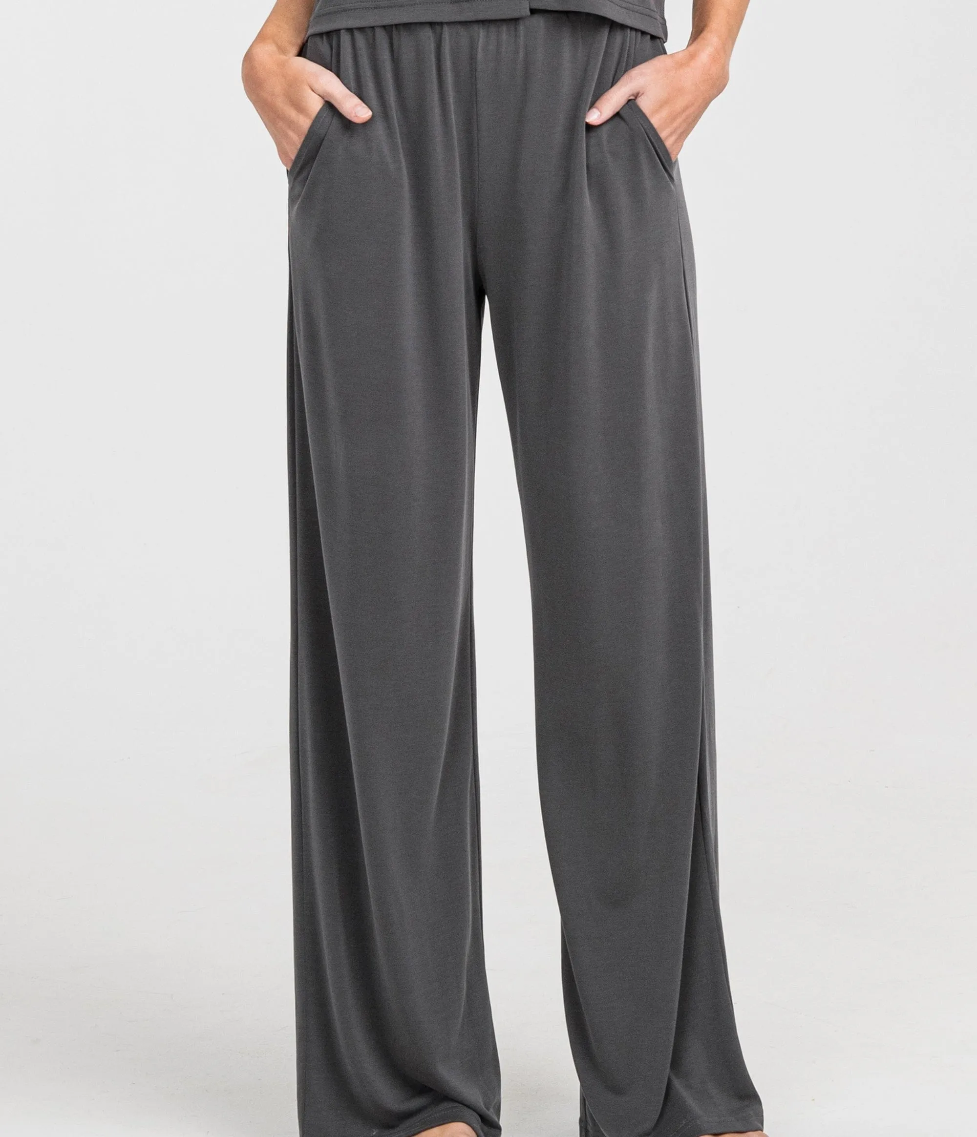 JOMO Modal PJ Pants - Magnet