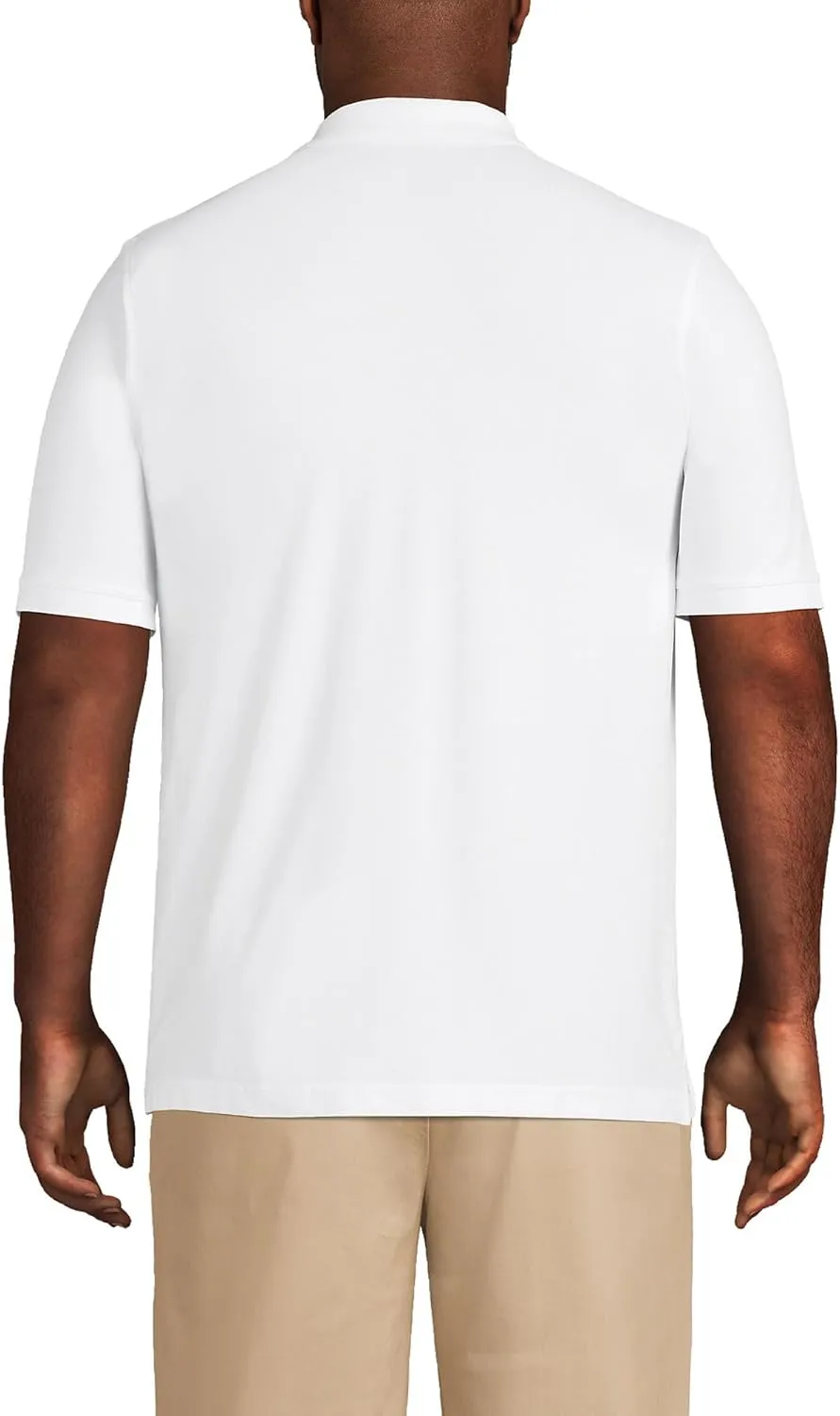 Lands' End Men's Short Sleeve Comfort-First Mesh Polo Shirt