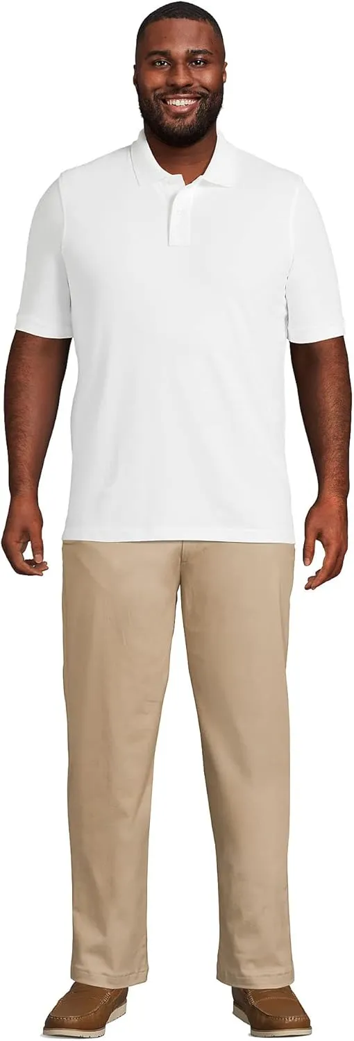 Lands' End Men's Short Sleeve Comfort-First Mesh Polo Shirt