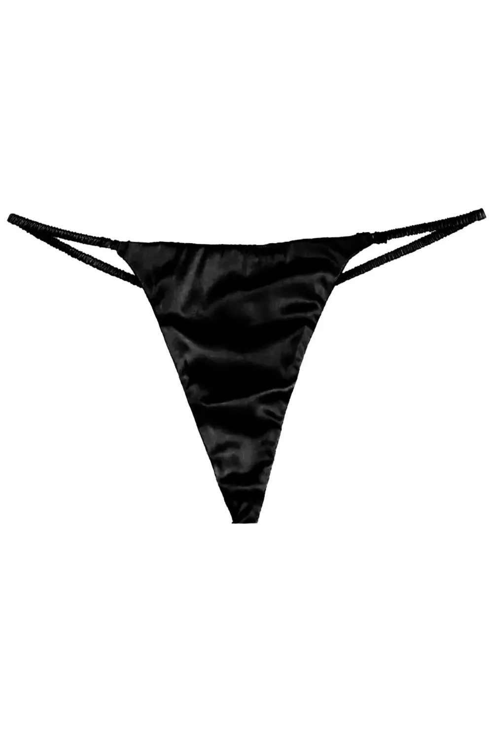 Luxe V-String Black