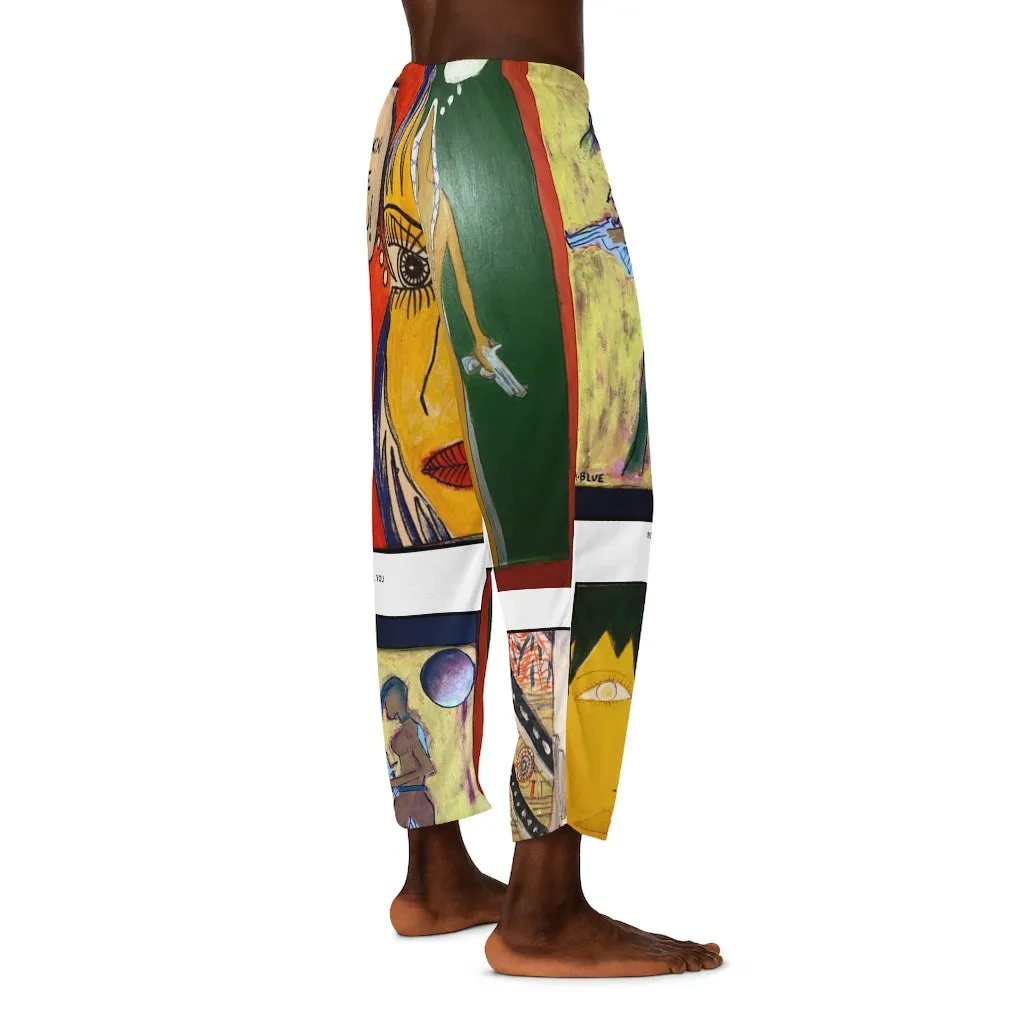 Men's Pajama Pants AL BLUE DESIGNED