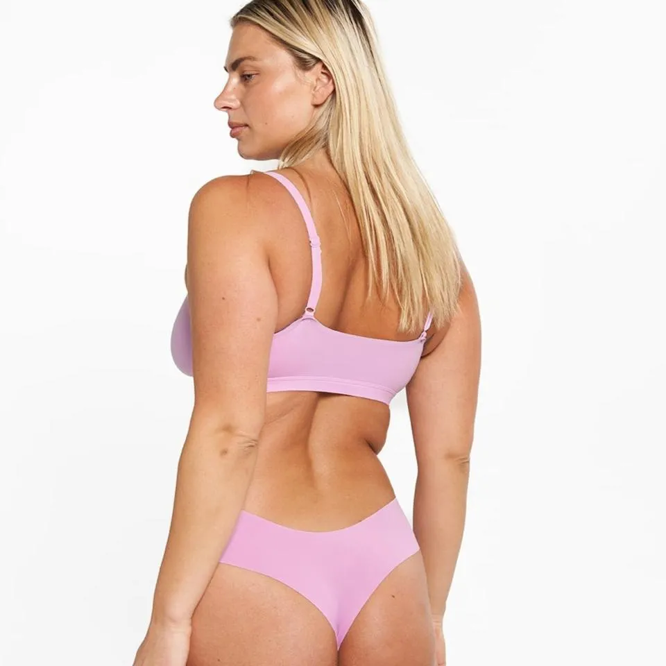 Mid-Rise Thong - Seamless Ultrasmooth 2.0 - Candy