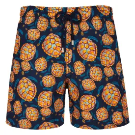 Navy ‘Carapaces’ Moorea Swim Shorts