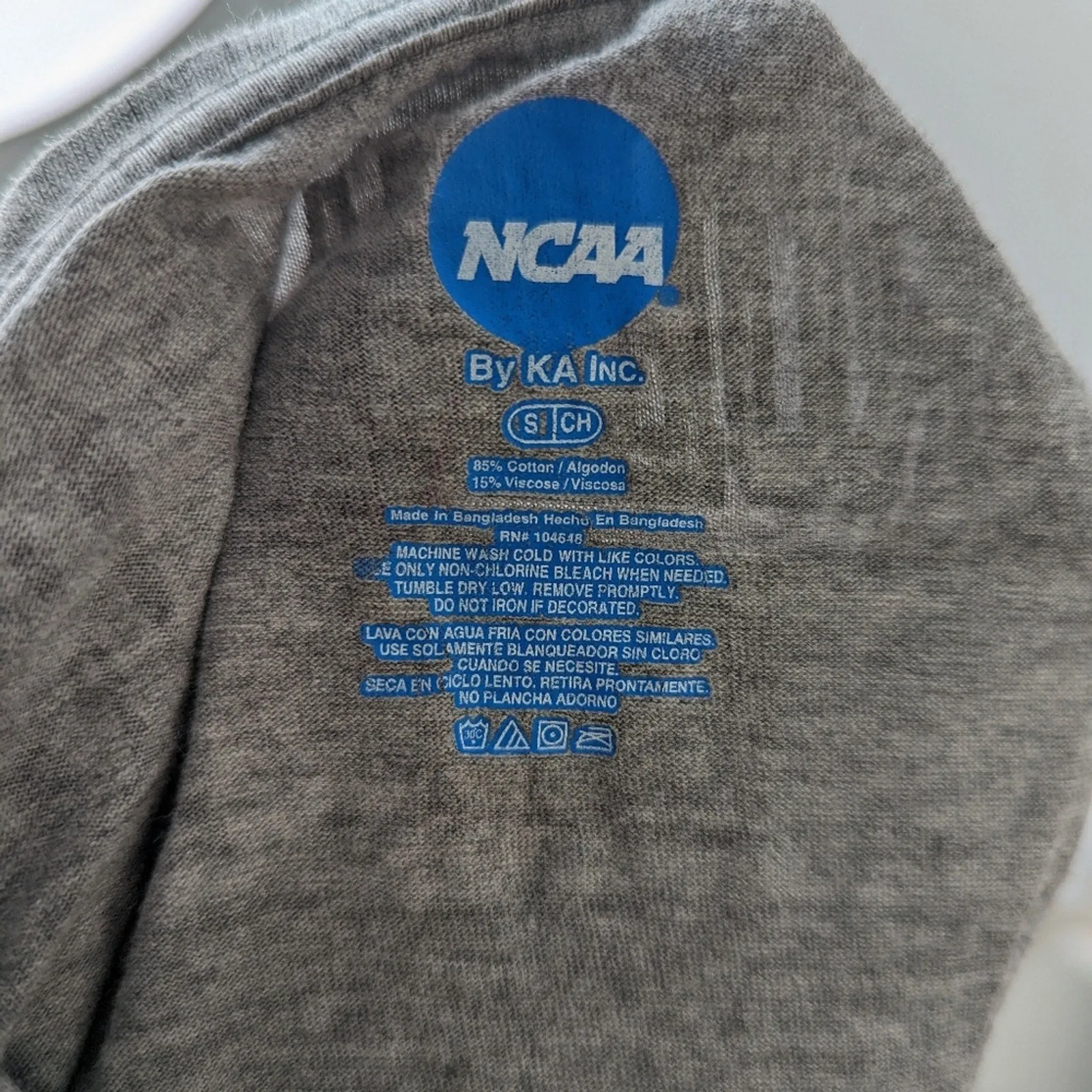 NCAA UNC Tar Heels Sleep Shirt S