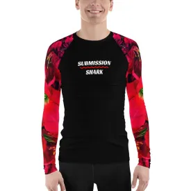 Scarlet Gardens ~ Men's BJJ Rash Guard