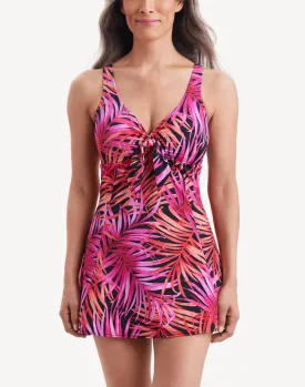 Shake A Palm Bow Front Swimdress