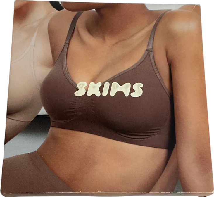 SKIMS Brown Bralette- Cocoa UK XXXL