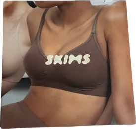 SKIMS Cream Bralette - Ochre UK S/M