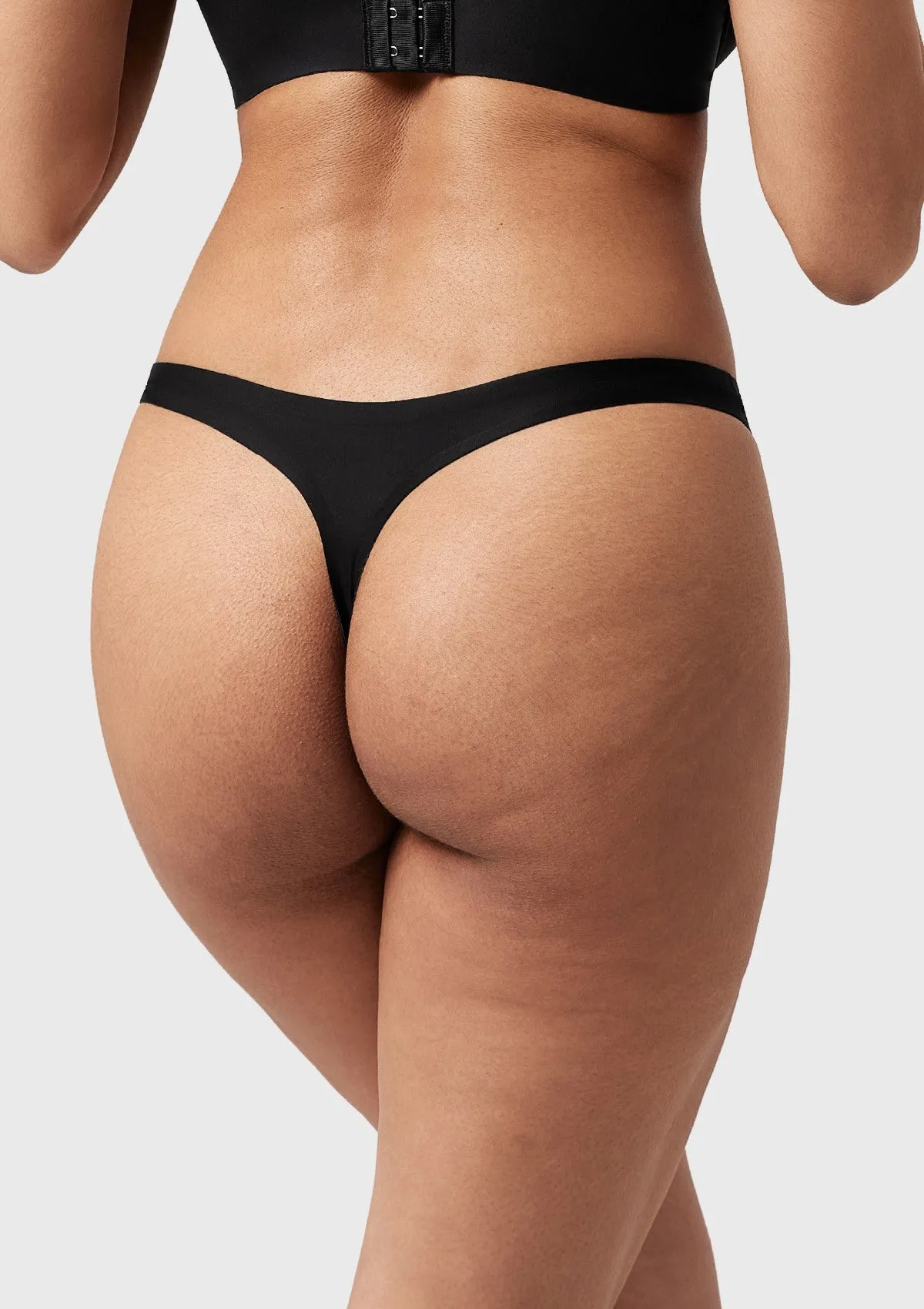 Ultimate Comfort Seamless Stretch Thong Breathable Film Underwear
