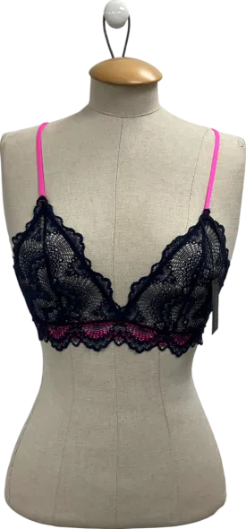 Understatement Blue Lace Triangle Bralette UK M