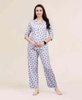 Velure Trendy Attractive Print Night Suit