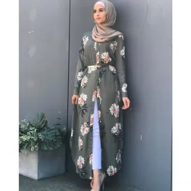 Women's Long Open abaya