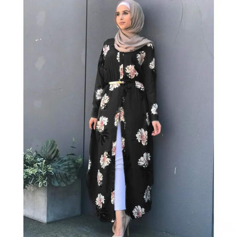 Women's Long Open abaya