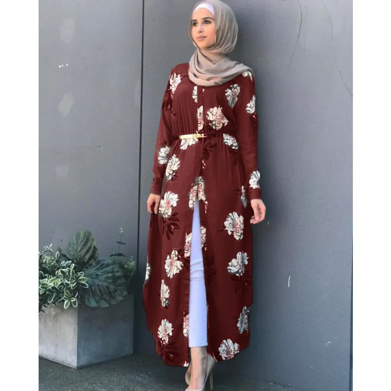 Women's Long Open abaya