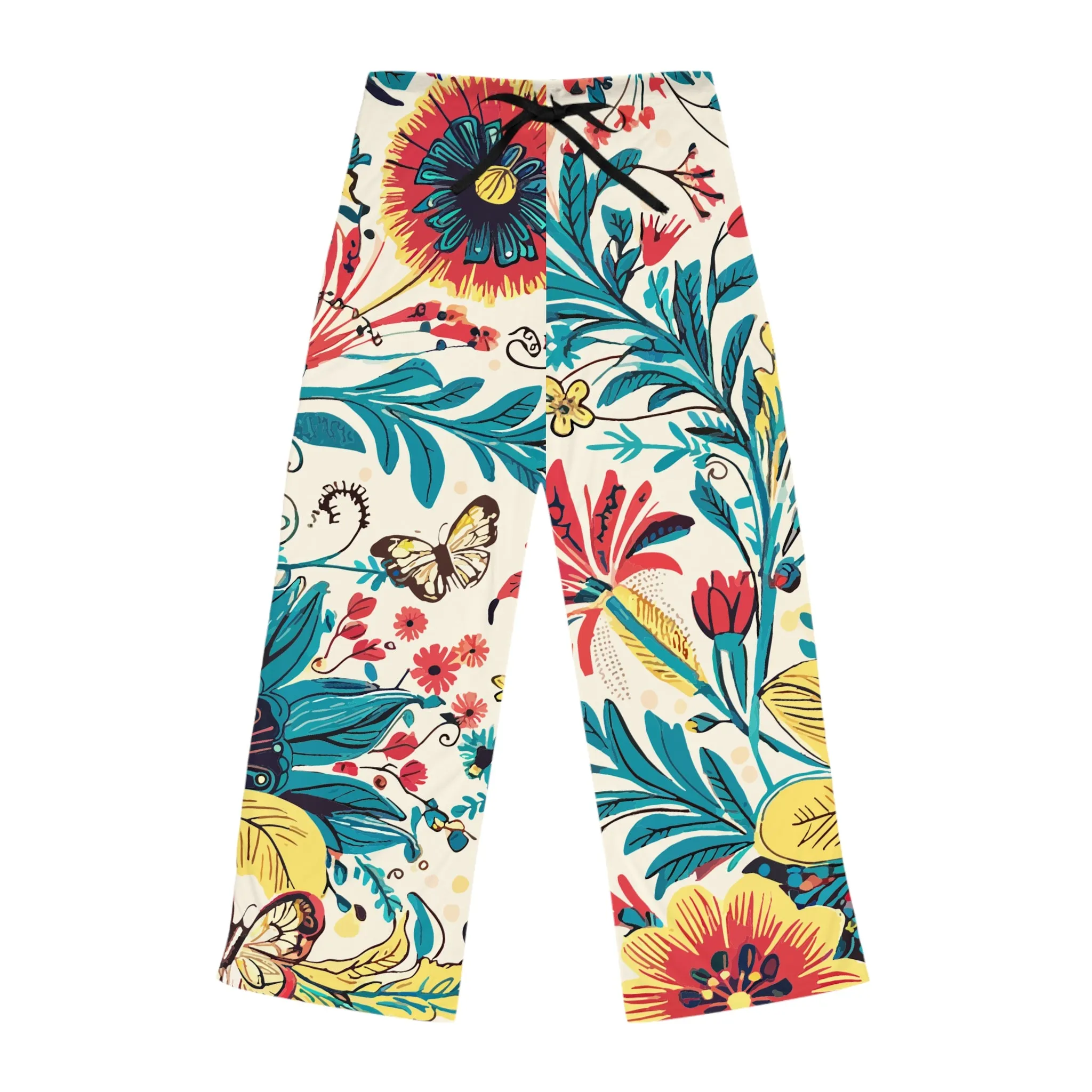 Women's Pajama Pants  - Florida Flowers
