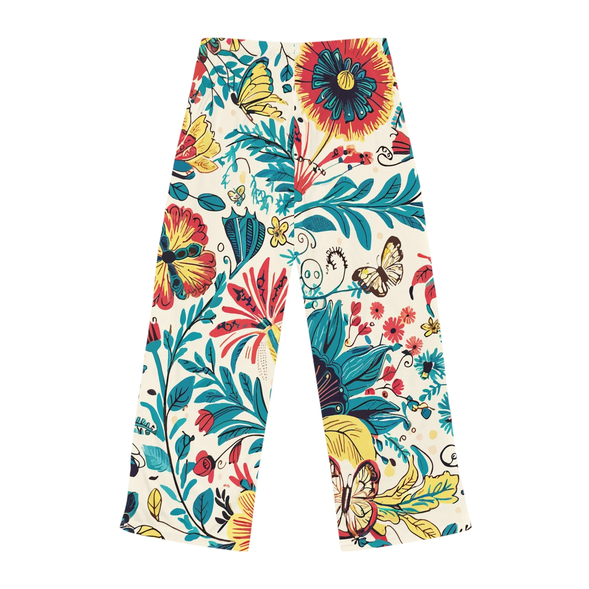 Women's Pajama Pants  - Florida Flowers
